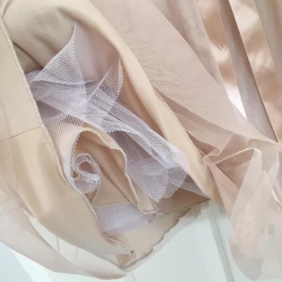 ModCloth Pink Tulle Flower Appliqué Dress - Picture 4 of 4